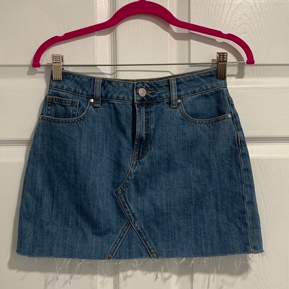 NWT PacSun Denim Mini Skirt • Size 24 - Picture 1 of 7